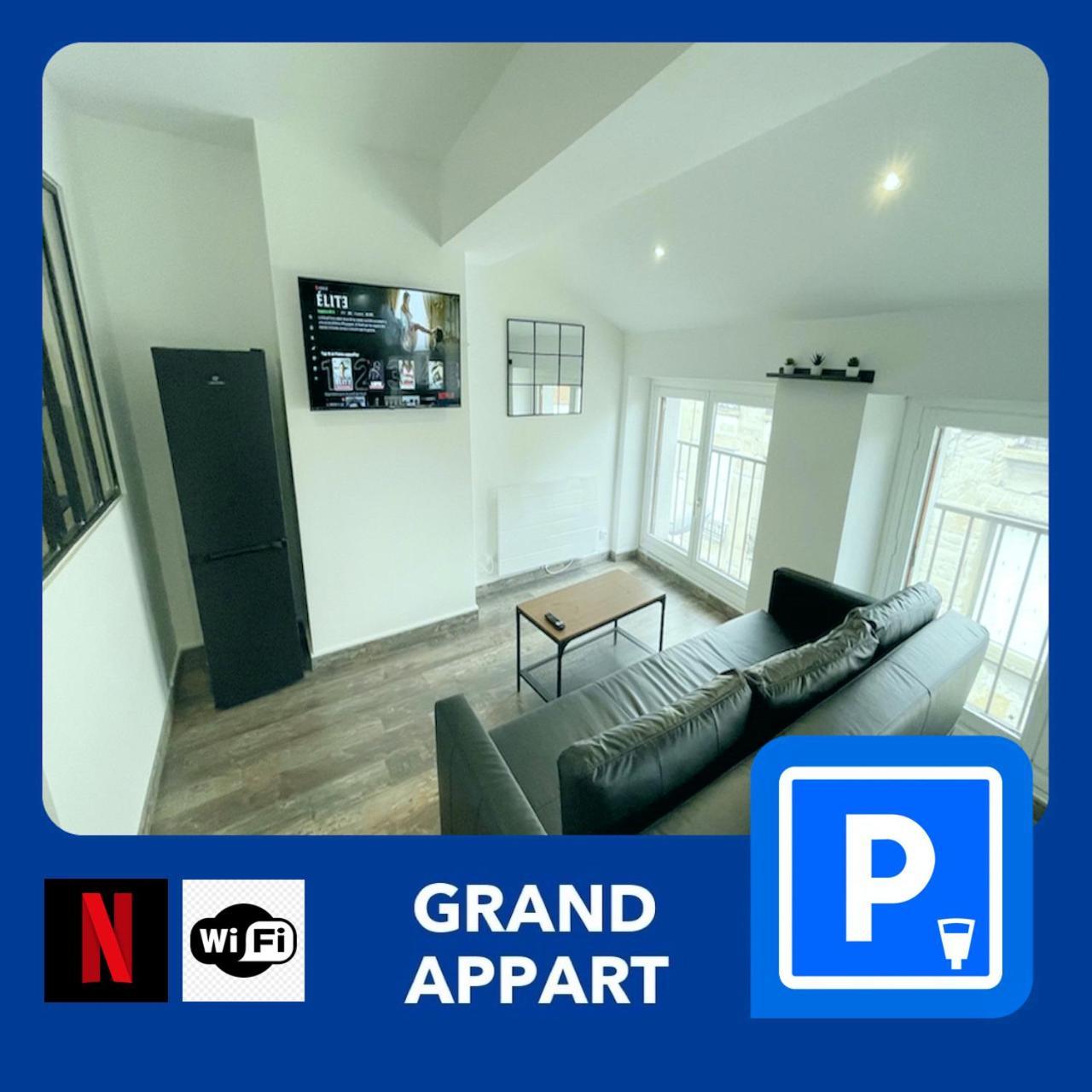 شقة 017 Chic & Cosy F2 53M2 Hypercentre Wifi Smart Tv Netflix سانت إتيان المظهر الخارجي الصورة