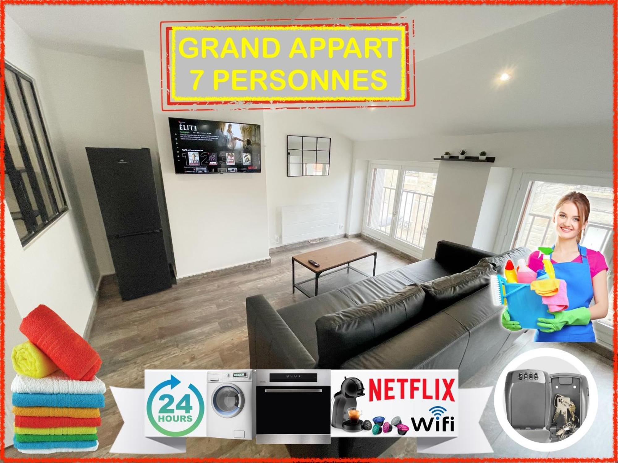 شقة 017 Chic & Cosy F2 53M2 Hypercentre Wifi Smart Tv Netflix سانت إتيان المظهر الخارجي الصورة